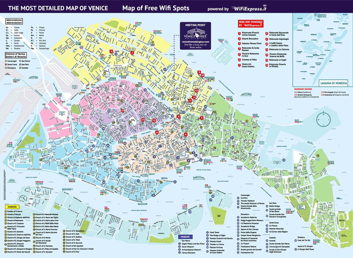 Bezienswaardigheden in Venetië